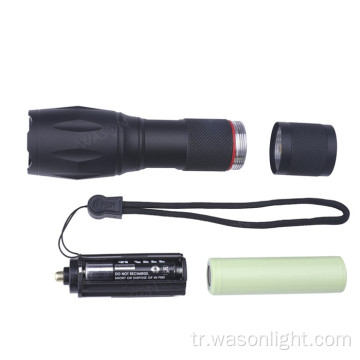 Askeri Sınıf T6 G700 Taktik Linternas Torch Işık